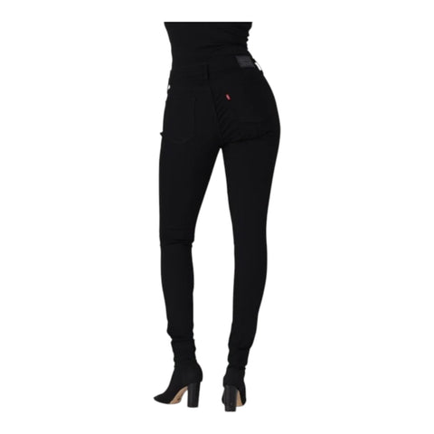 Levi's Ladies Curvy Super Skinny Jeans - Black