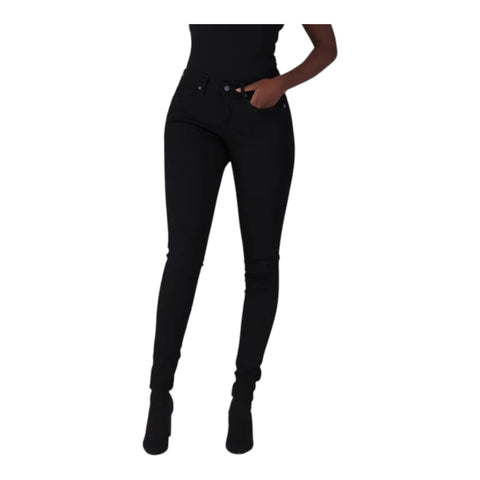 Levi's Ladies Curvy Super Skinny Jeans - Black