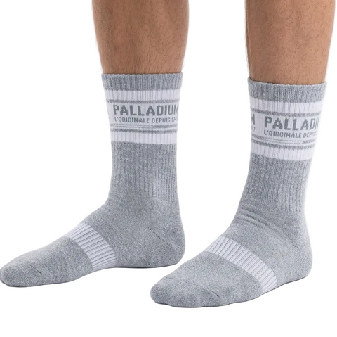 Palladium Socks Stripe Silver Grey