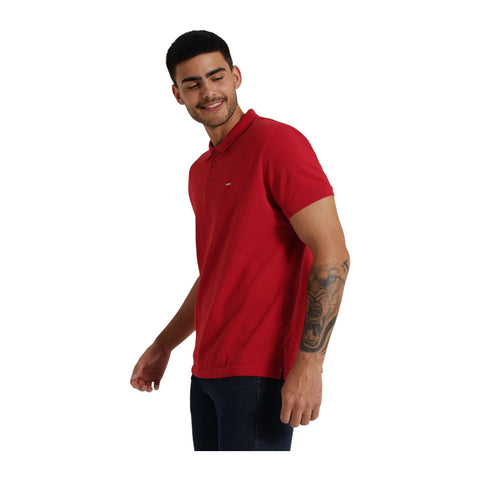 Levi's Mens Housemark Polo Shirt - Crimson Red