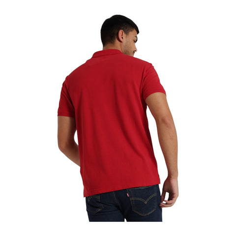 Levi's Mens Housemark Polo Shirt - Crimson Red