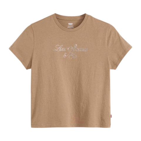 Levi's Graphic Classic Rhinestone T-Shirt - Amphora Brown