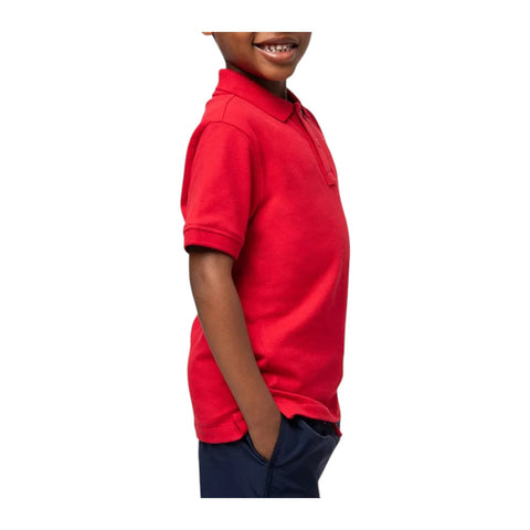 Polo Boys Austin Red Short Sleeve Golfer – Classic Cotton Polo