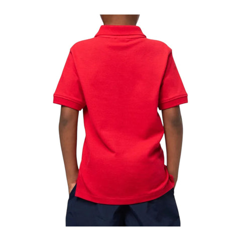 Polo Boys Austin Red Short Sleeve Golfer – Classic Cotton Polo