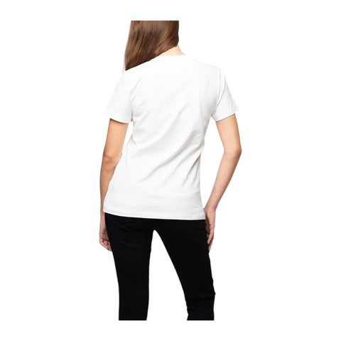 Polo Womens Kelly V-Neck Tee - White