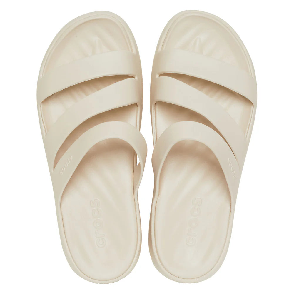 Crocs Getaway Strappy Sandals - Stone