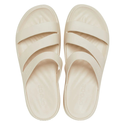 Crocs Getaway Strappy Sandals - Stone