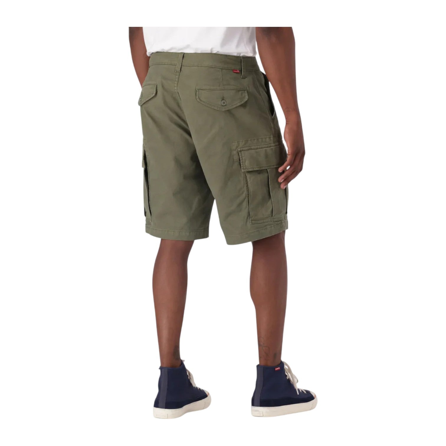 Levi’s Men’s Carrier Cargo Shorts – Green | Durable Cotton Utility Shorts with Pockets