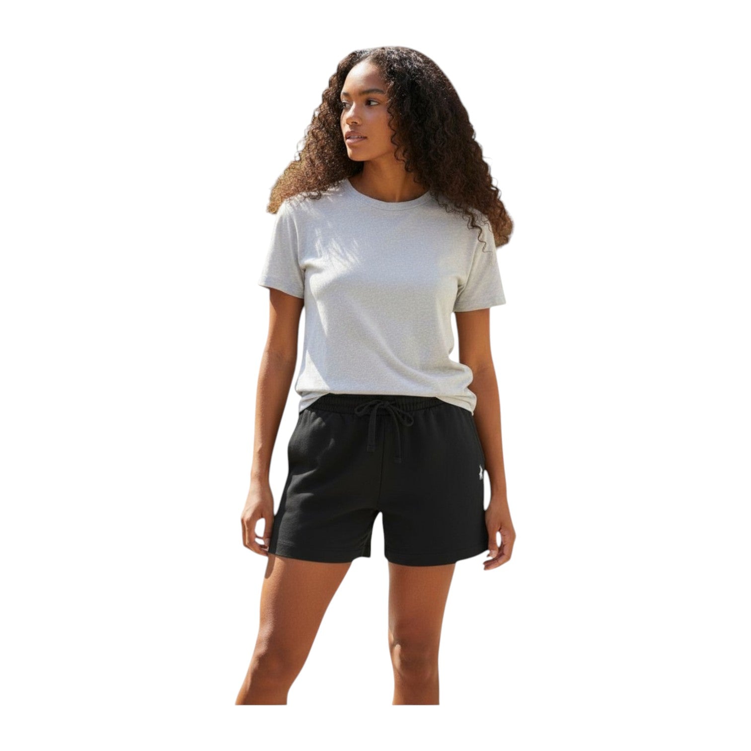 Polo Women’s Jessie Track Shorts – Black | Drawstring Shorts