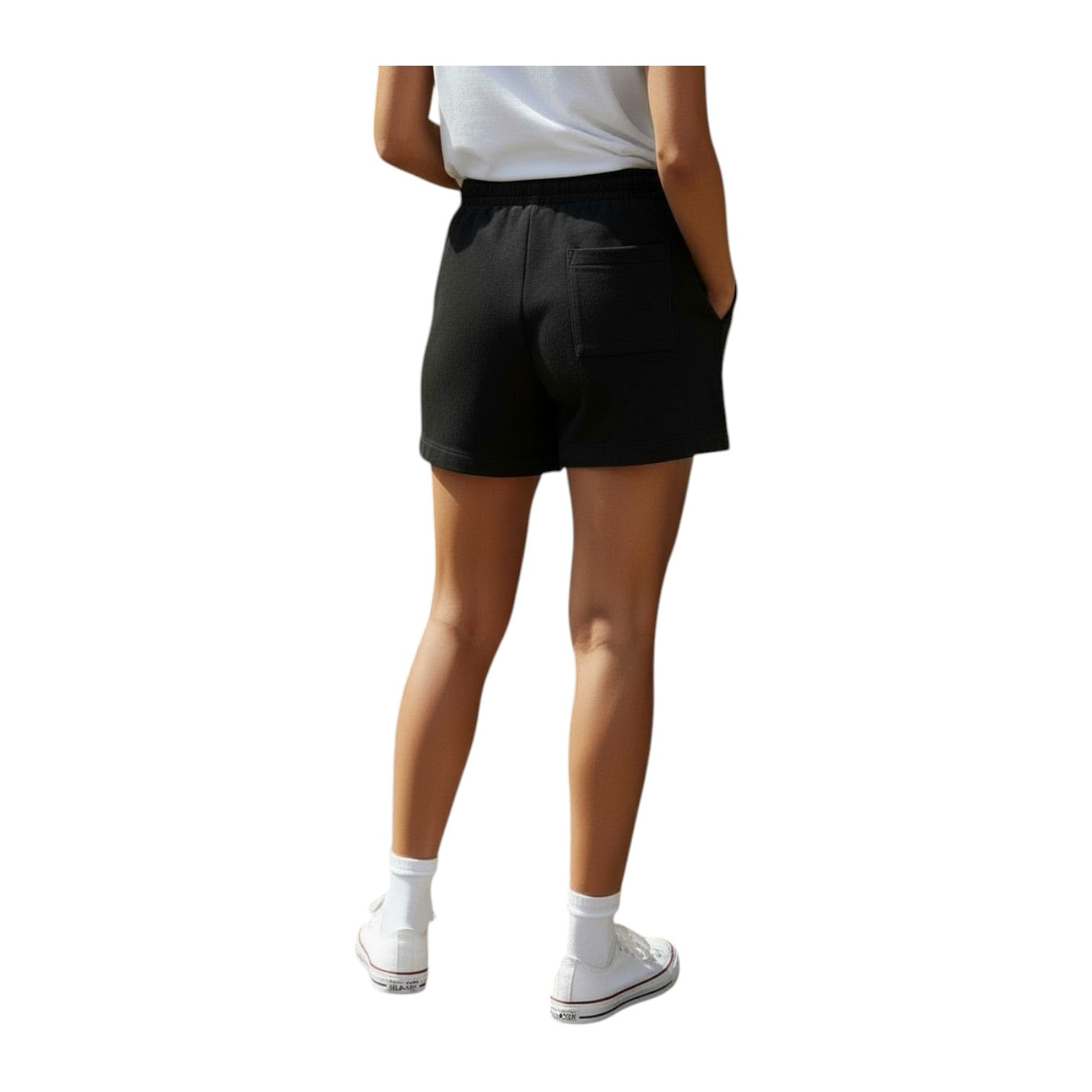 Polo Women’s Jessie Track Shorts – Black | Drawstring Shorts