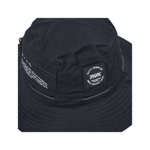 Cutty Bucket Hat Aurora Big Black