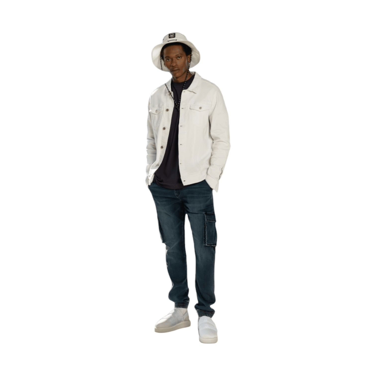 Cutty Bucket Hat Aurora Big White