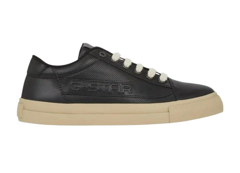 G Star Sneaker Loom Leather Black