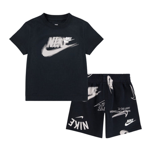 Nike Kids Shorts Set Nkn Club Energy Black