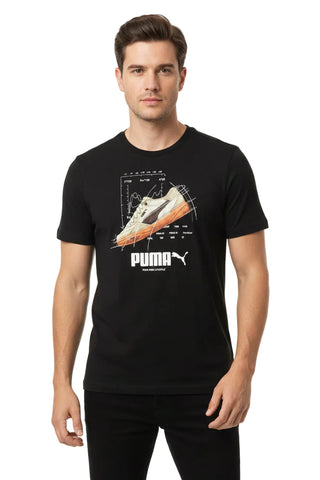Puma T-Shirt Graphics Sneaker Black