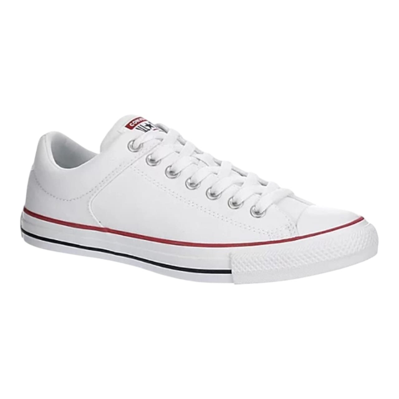 Converse CTAS High Street Ox - White &  Garnet
