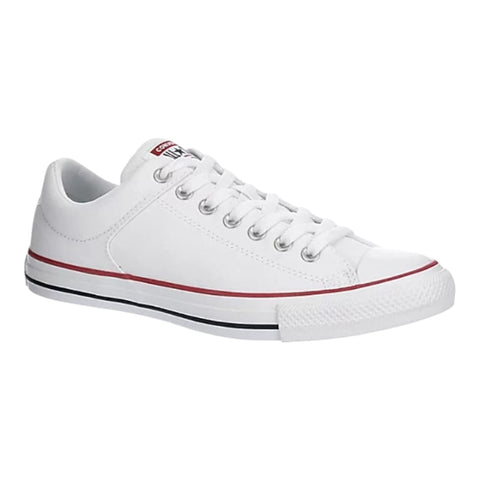 Converse CTAS High Street Ox - White &  Garnet