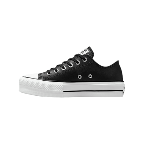 Converse Chuck Taylor AS Lift Leather Platform Black