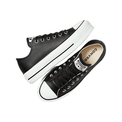 Converse Chuck Taylor AS Lift Leather Platform Black