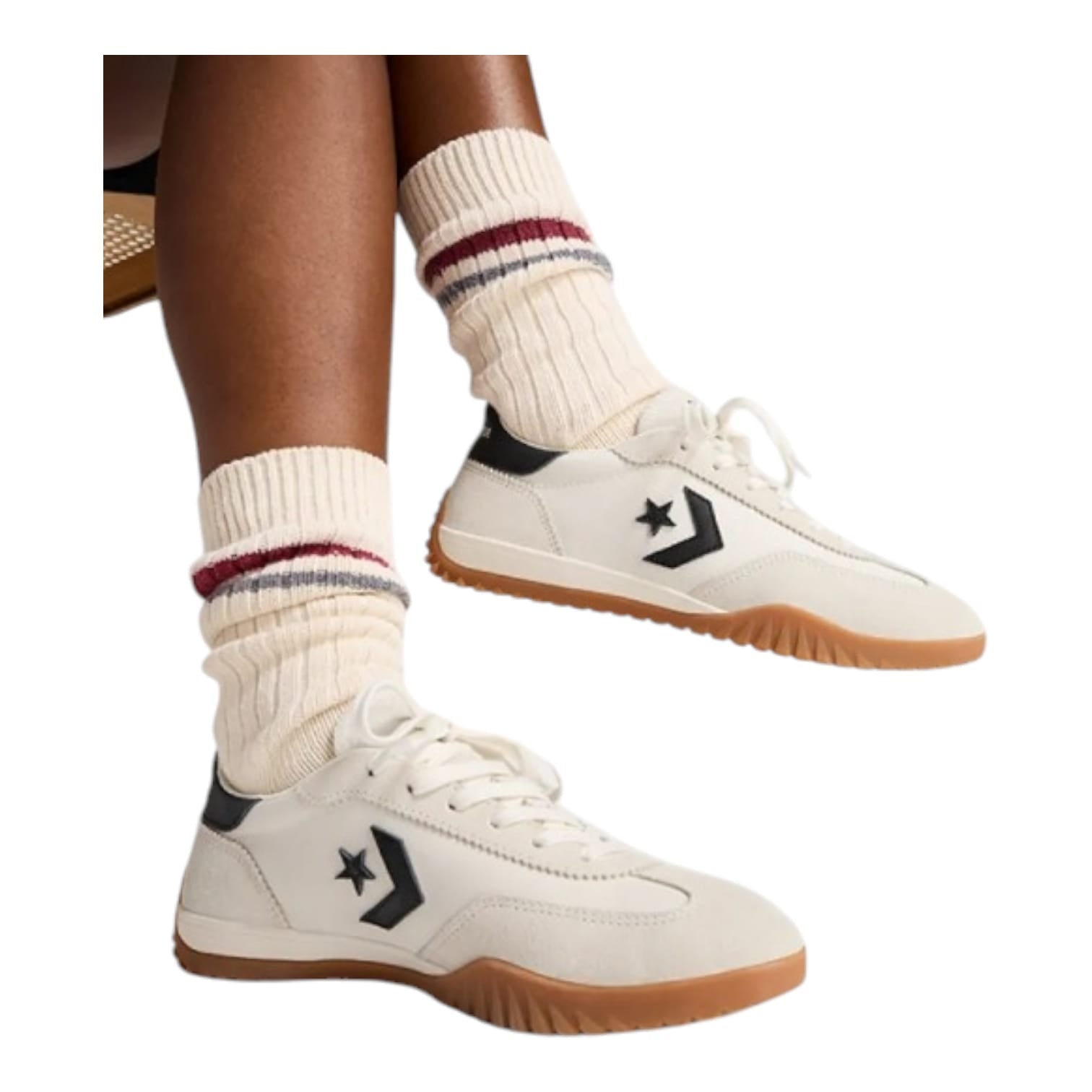 Converse Run Star Trainer Ox - Egret/Honey