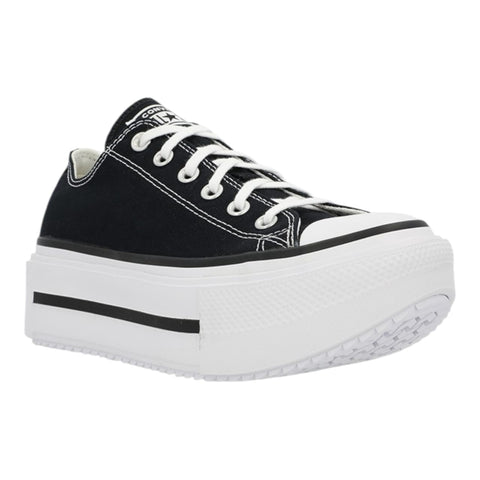 Converse CTAS Lift Double Stack OX - Black & White