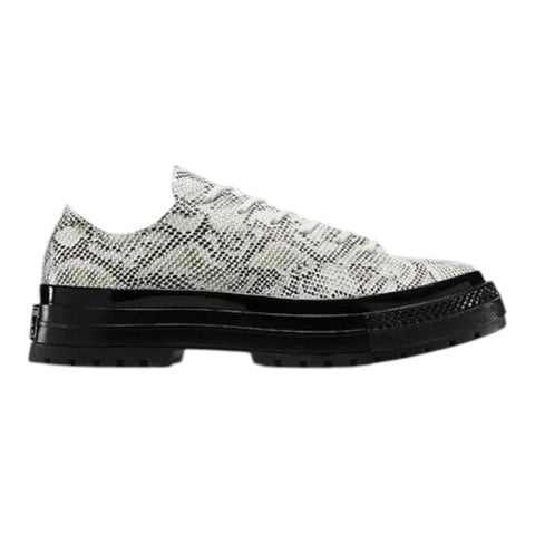 Allstar Formal Suede Snake Print Barely Grey