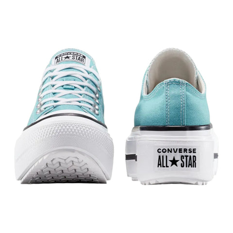 Converse Chuck Taylor All Star Lift Double Stack Platform - Infinity Pool/White