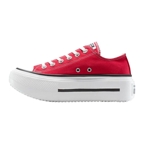 Converse Chuck Taylor All Star Lift Double Stack Platform - Red/Black