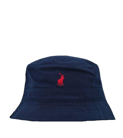 The Polo Sydney Twill Bucket Hat – Navy Blue