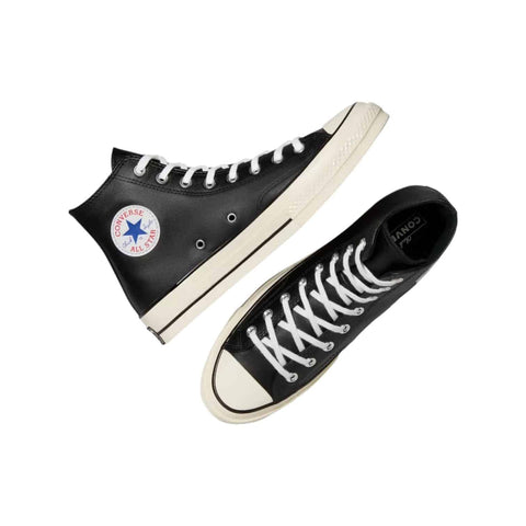 Converse Chuck Taylor Hi Leather Black And Eggret