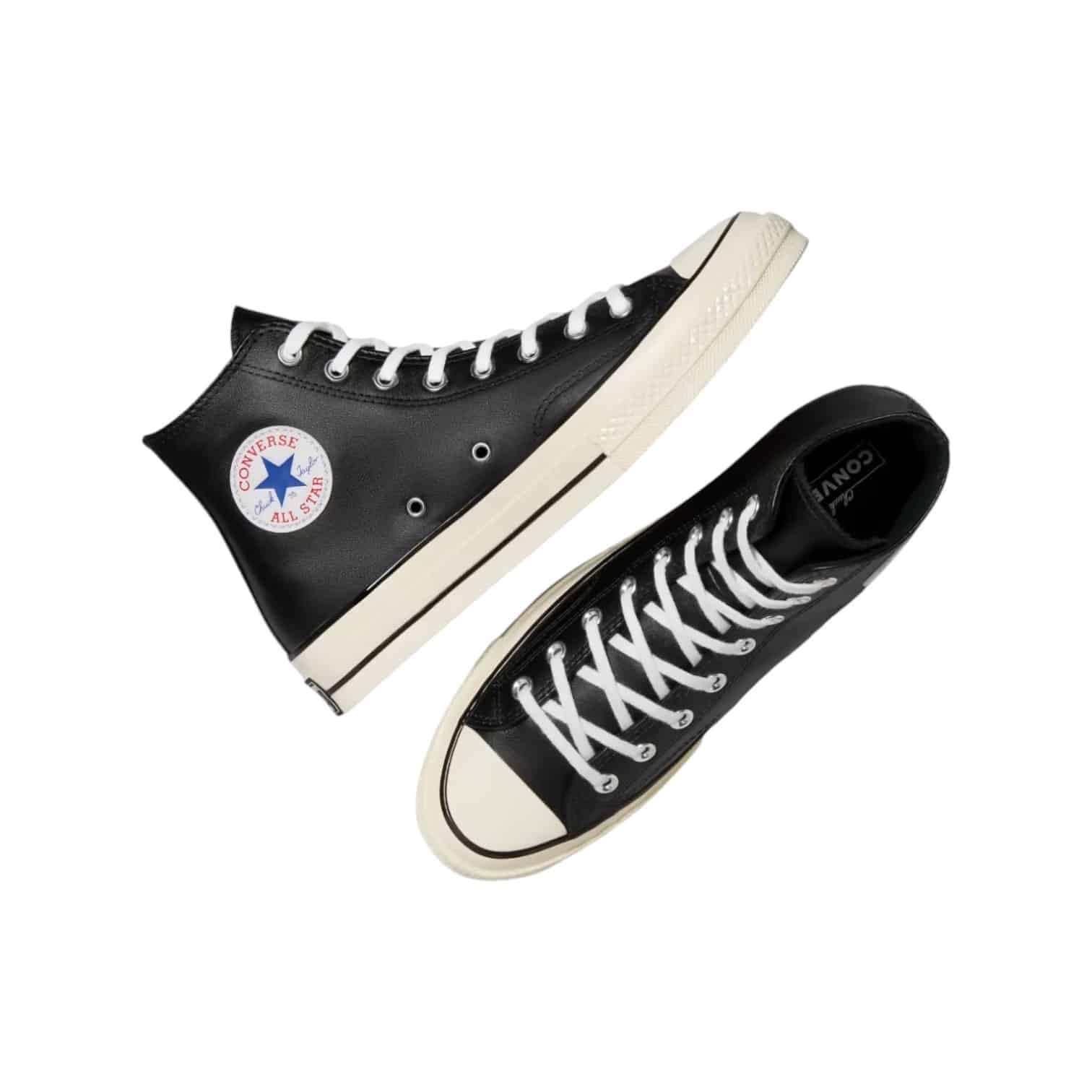 Converse Chuck 70 Hi Leather Black/Egret