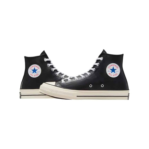 Converse Chuck 70 Hi Leather Black/Egret