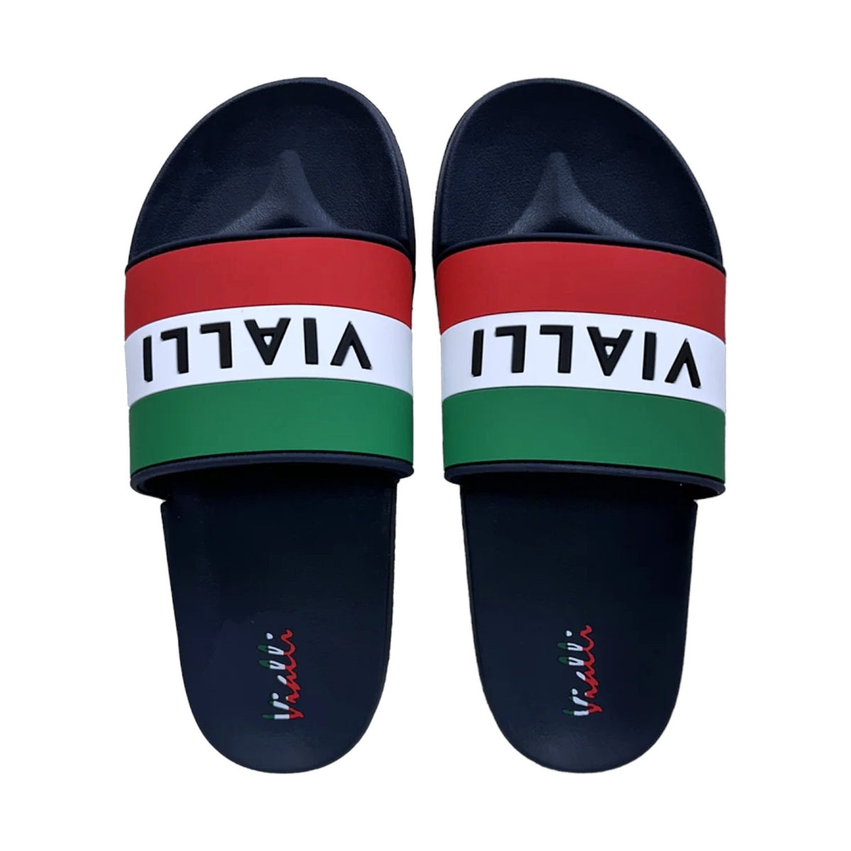 Vialli Sandle Khing Slide Navy
