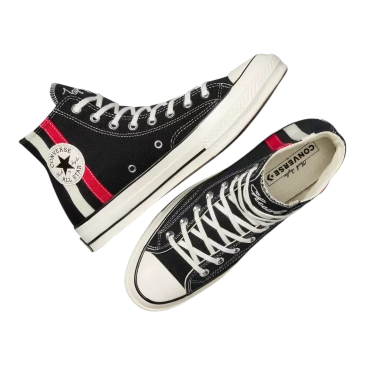 Converse HI Chuck 70 Archival Stripe - Black
