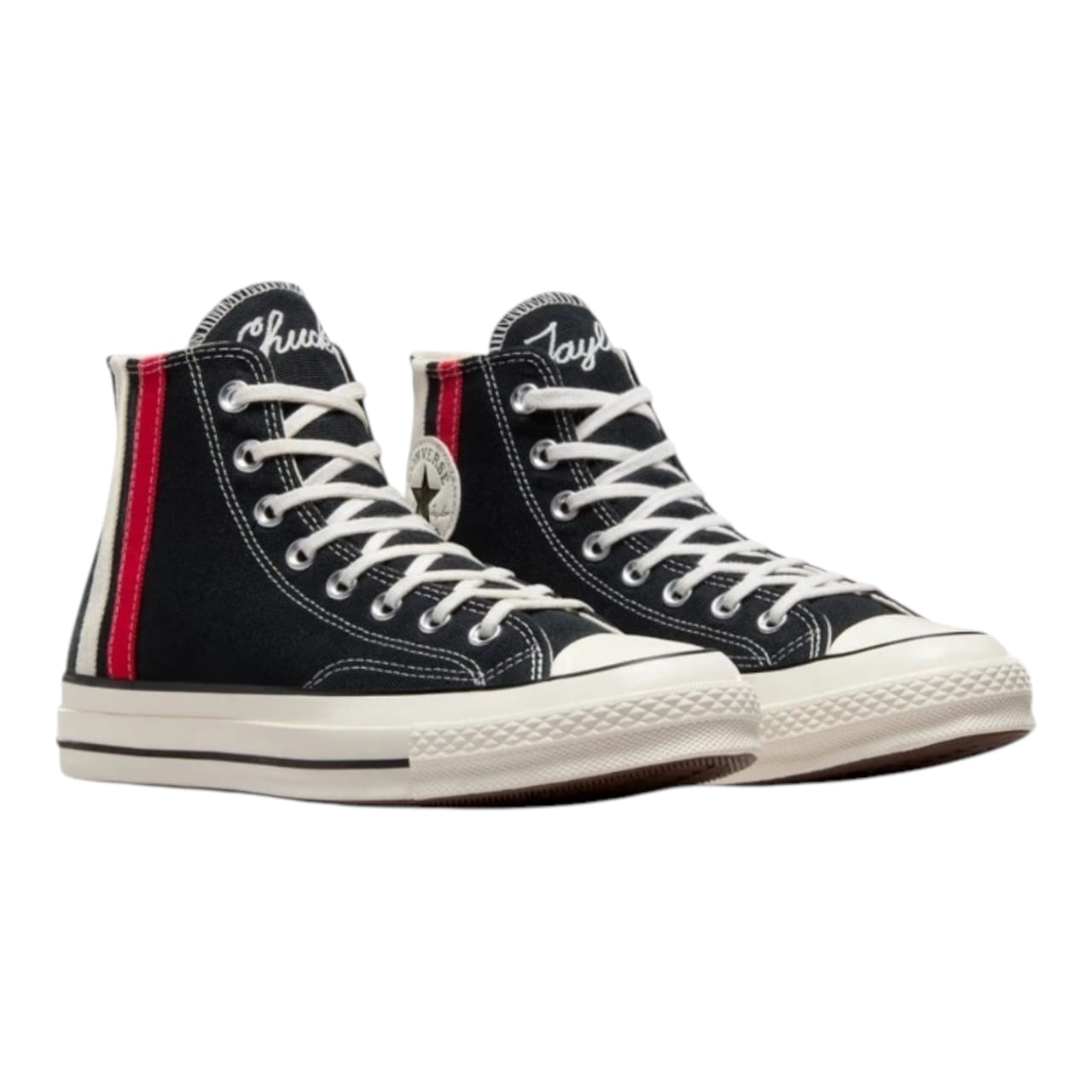Converse HI Chuck 70 Archival Stripe - Black