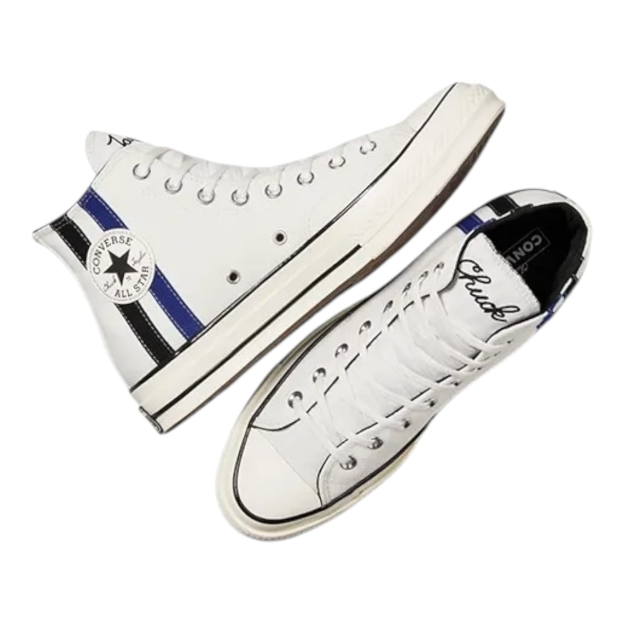 Converse HI Chuck 70 Archival Stripe - White