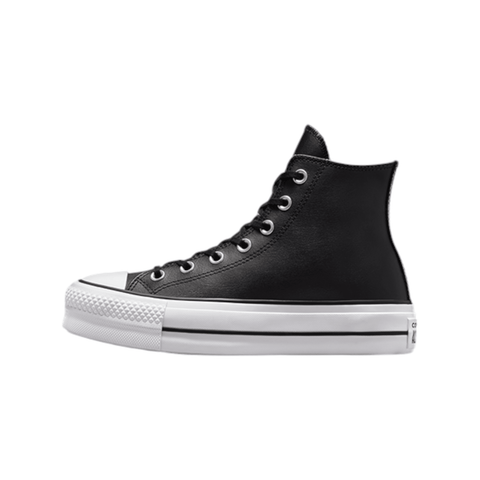 Converse Chuck Taylor AS Lift Leather Platform Hi Black
