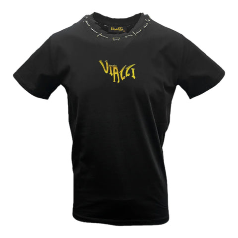 Vialli Flippint T-Shirt Black