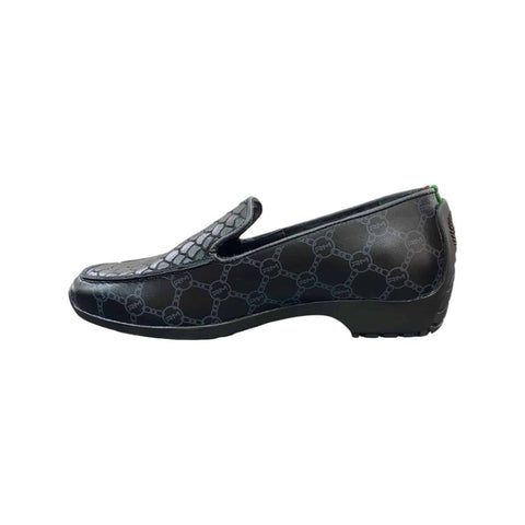 Rossimoda Loafer Floral Boom Black