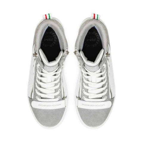 Rossimoda Sneaker Alta Boot White