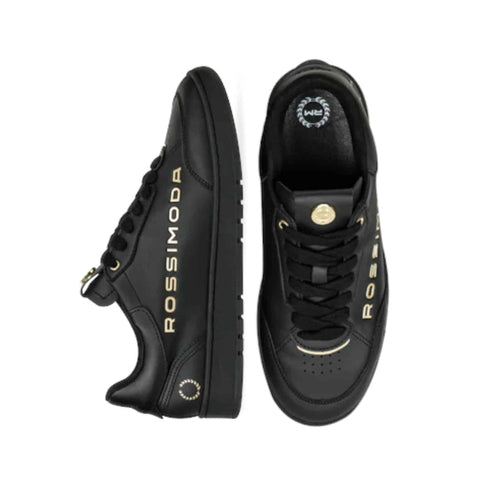 Rossimoda Sneaker Valentino Black/Gold