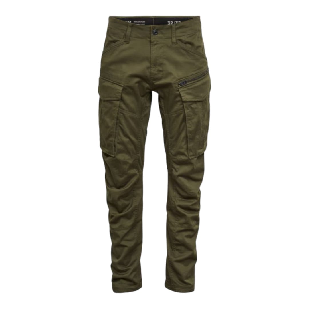 G Star Cargo Rovic Zip 3D Regular Tapered Bronze Green
