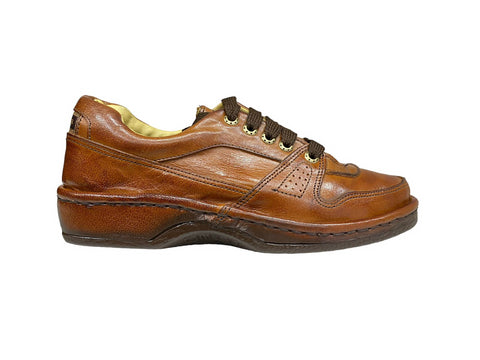 Omega Duna Leather Lace-Up Shoes