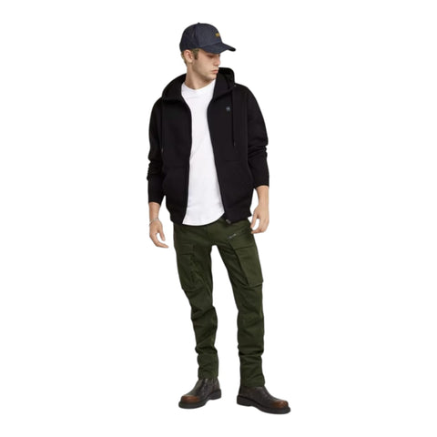 G-Star Core Zip Thur Hoodie - Dark Black | Premium Men's Hoodie
