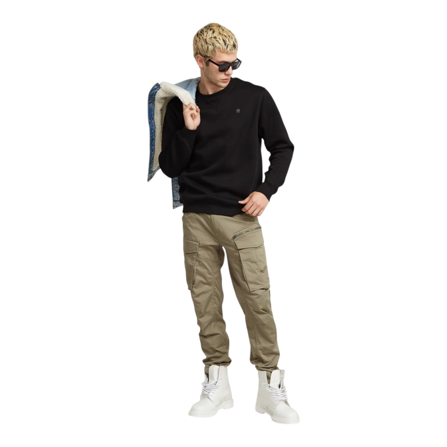 G Star Premium Core Sweater - Black