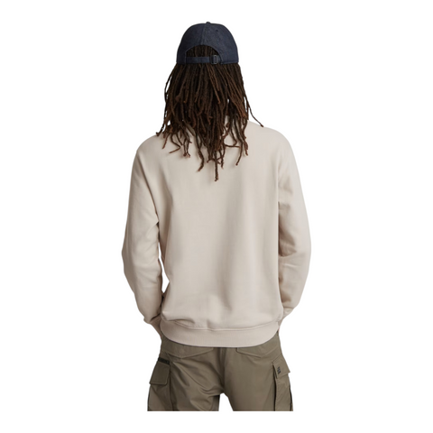 G Star Construction Sweater Cream