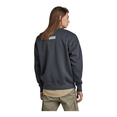 G Star Sweater  Core Oversized Blue