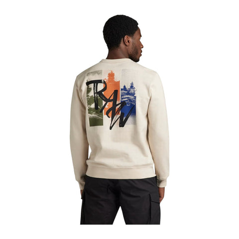 Gstar Flight Deck Back Cream White