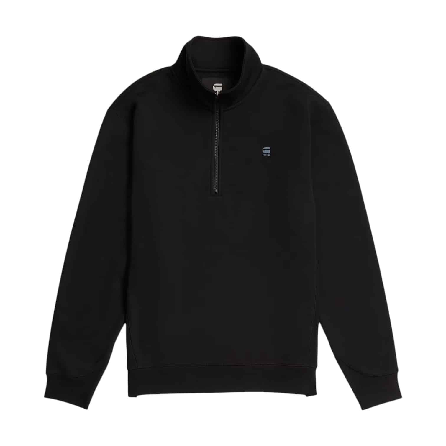 G Star Sweater Core Half Zip Black