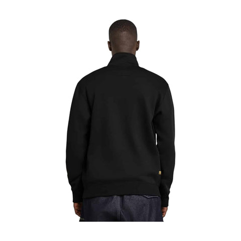 G Star Sweater Core Half Zip Black